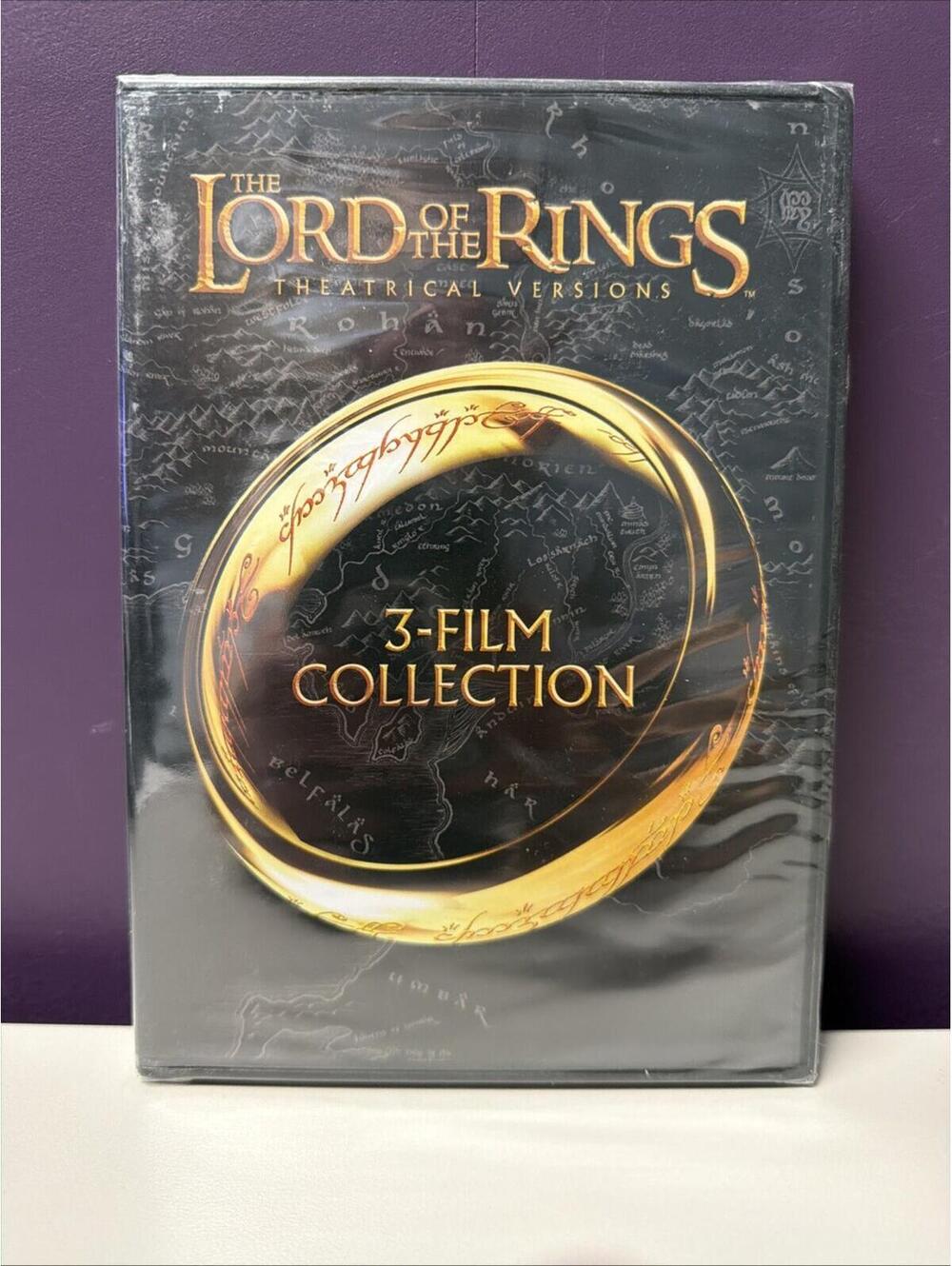 The Lord of the Rings: Theatrical Versions: 3-Film Collection (DVD) New & Sealed